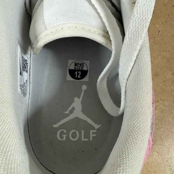 Nike Men's Low-Top Sneakers in Pink and White - Picture 12 of 12